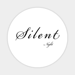 Silent Night Pillow Magnet